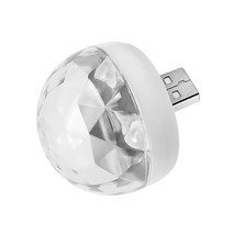 밝은 USB 미니 LED 디스코 DJ 무대 조명 댄스 파티 웨딩 홀리데이 바 클럽 분위기 램프 효과 룸 장식, CHINA, For Micro