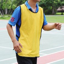 형광 풋살조끼 팀조끼 밴드형 축구 스태프