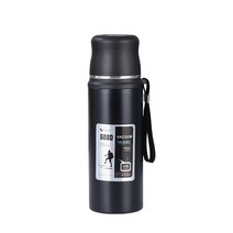윌밍로 보온병 스텐 보온병 핫탱크 820ml, 블랙