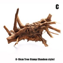 파충류유목 나무 자연 트렁크 유목 수족관 어항 식물 그루터기 장식