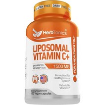 리포좀 리포솜 리포조말 비타민c 1500mg 고흡수 120 식물성캡슐, 리포솜 비타민 C 캡슐 1500mg 면역 지원