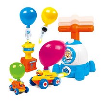 ForU965 아이존 뽀로로 풍선 우주센터 캐릭터 자동차 완구 장난감차 장난감, 단일옵션