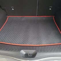 아이빌 G70 방수되고 먼지없는 기능성 PVC 고무 트렁크매트, (17년-20년), PVC_레드테두리