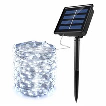 태양광 LED 300구 와이어 전구(32m) (백색) 캠핑조명, 상세 참조, 상세 참조