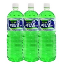 카렉스 천연 발효 순 에탄올 워셔액, 1.8L, 3개