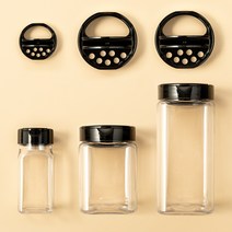 플라스틱 사각 조미료통, 1개, 300ml