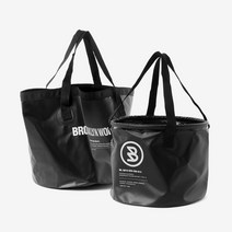 BW_[브루클린웍스] 폴딩 방수버킷 세트 (12L+20L), 폴딩 방수버킷세트(12L+20L)