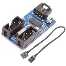 9핀 USB 헤더 연장 케이블 카드 데스크탑 허브 2.0 커넥터 어댑터, 02 금