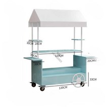 이동식 가판대 행사매대 야시장 마트 부스 좌판대, 상세 페이지 참고, 화이트 대형