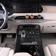 SUNCAR 팰리세이드 기어패널커버 몰딩 카본패턴