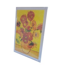 96피스 미니 플라스틱 명화퍼즐 직소 퍼즐 액자 포함, A08-책읽는 두소녀(르누아르)
