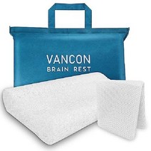 VANCON 브레인 레스트 베개 Kuuki 에어 코골이 방지 일본직송, 화이트