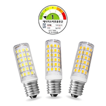 LED앤샵 LED 콘램프 옥수수전구 냉장고전구 5W 주광색 전구색 (14B 17B 26B) led전구e14 전구 led전구 e14전구 e17전구 작은소켓전구, 주광색(하얀빛), 14B, 1개