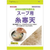 Ina Shokuhin 이나 식품 칸텐파파 국물용 실 한천 100g 1봉입