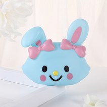 무드등 침실 수면등 침대 헤드라이트 침대용 led 스탠드 usb 기숙사등, 이중활토끼블루1가격