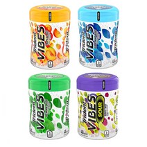 Trident 트라이던트 무설탕 바이브스 껌모음 40개입 4팩