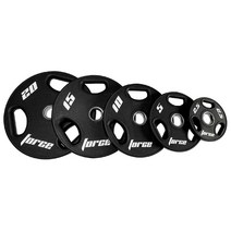 [동화스포츠] 포스 PU 우레탄 원형 중량원판 바벨원판 바벨플레이트, 5kg x 1개, 1개