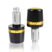 스즈키 R125 R 2017 오토바이 액세서리 CNC 알루미늄 7/8 "핸들 그립 엔드 커버 캡, 06 Gold