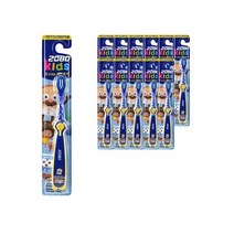 2080 키즈 브레드이발소 3스텝 칫솔, 02. 파랑색, 12개입, 3개