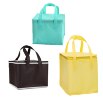 티드 1단 일반 케이크 보냉백 사각 도시락 케익 아이스박스 보냉가방 (5가지 사이즈), 브라운