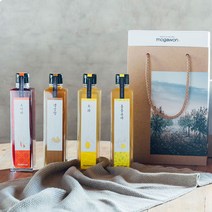 기타 모가원 수제청 선물세트 2종 / 유자 모과 오미자 생강, 모과 300g + 통통유자 300g