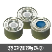 고체 알콜 연료 250g 취사용 캠핑용 뷔폐용 미니화로, 10개