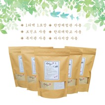 휴족나라 한방족욕제 쑥 생강 족욕제 입욕제, 45팩