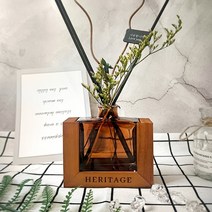 헤리티지 프리미엄 디퓨저 세트 방향제 고급 답례품 선물용 인테리어, WOODY ISLAND 1개