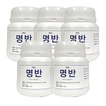 삼현제약 명반 180g 백반가루 캠핑 염색 뱀퇴치 100g x 5개, 1개