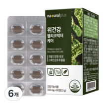 내츄럴플러스 위건강 헬리코박터 케어 33g 6개