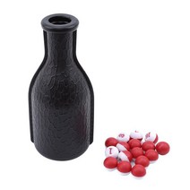 당구 게임 풀 셰이커 병 16 개 번호가 매겨진 탈리 공 완두콩 스누커 및 액세서리 보드 도구 핫, [02] black