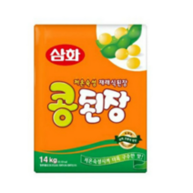 상세설명참조 삼화콩된장14kg 대용량재래식됀장 업소용옛날된장 찌개용