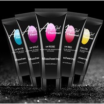 네일연장 온도변화 폴리 아크릴젤, YELLOW, 15ml, 1개