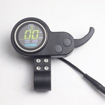 전동스쿠터 스로틀게이지 전동킥보드 계기판 속도계, 지핀 고백병기(둥근머리)