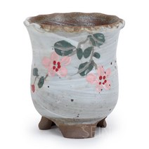 여주 꽃그림 수제 옹기화분 - 화분 다육이화분 다육 미니화분 다육이 토분 도자기 국내화분 토기분 옹기화분 소형화분 중형화분, 03_세인_여주 옹기화분_NO_03
