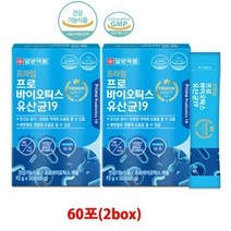 일양약품 프로바이오틱스 유산균19 김치 유산균 분말 파우더 30포2박스