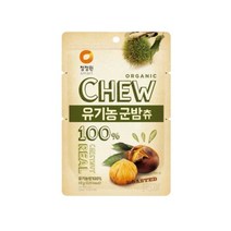 [청정원] 츄앤리얼 유기농 군밤츄 80g X 12개