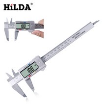 로기스 디지털 노기스 버어니어 캘리퍼스 버니어 hilda vernier caliper 150mm 전자 6 인치 lcd 마이크로미터 측정 도구, 0-150mm, 1.0-150mm