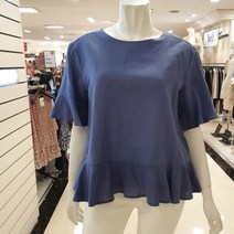 아르떼 아르테 프릴 린넨 블라우스 DKBPWB100