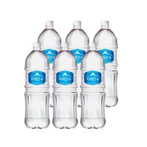 아워홈 지리산수 블루 2리터 x 6pet, 6개, 2L
