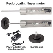 텔레스코픽 선형 액추에이터 dc 12v24v 3xlr 커넥터 흡입 컵 dc 선형 모터 왕복 메커니즘 포함, 24v 80mm 120rpm, 영국 플러그