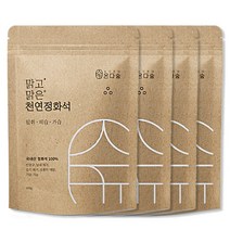 온다숲 국내산 자연기화식 가습기 정화석, 정화석 500g 4개