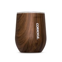 SPICE OF LIFE (향신료) 스테인레스 스틸 텀블러 뚜껑이있는 STEMLESS CORKCICLE ORIGINS 벽 너트 300ml 12oz 보냉 보온 진공 단열 2312PWW