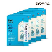 BYO [CJ공식] 프리바이오틱스 FOS 플러스 5박스/프락토올리고당, 없음