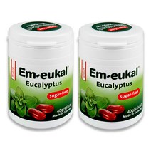 엠오이칼 유칼립투스 캔디, 40g, 2개