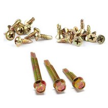 직결피스 양날나사 접시 와샤 육각 머리 13mm 16mm 19mm 25mm 32mm 38mm 50mm 65mm 75mm 100mm, 직결피스(육각머리), #14x50(200개)1봉지