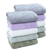 송월타올 헤비뱀부 190g HB302S19005 대나무 호텔수건, 연청록, 1개