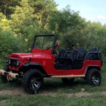 300CC 수냉식 4인승 오토바이 바이크 4륜 사륜 산악 비치 해변 오프로드, 레드색, 단일사이즈