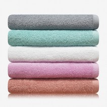 송월타월 라이트 미용 32 타월 80g 면사, 오렌지, 5개