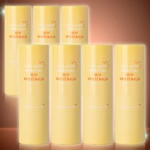 더마쉐어 콜라겐 모이스처 촉촉한 보습 선 멀티밤 수분 자외선차단 주름 미백 광채 링클 선스틱 멀티밤 SPF50+ PA++++, 7개